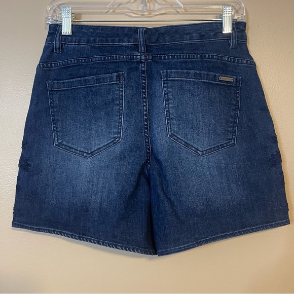 G by Giuliani  Women's Blue Denim Shorts Size 6 - Picture 4 of 6